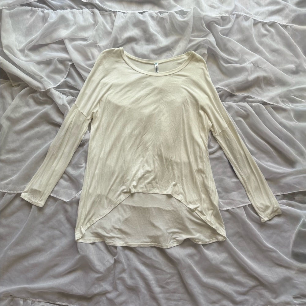 Auditions Shirt with Sequin Elbow Long Sleeves